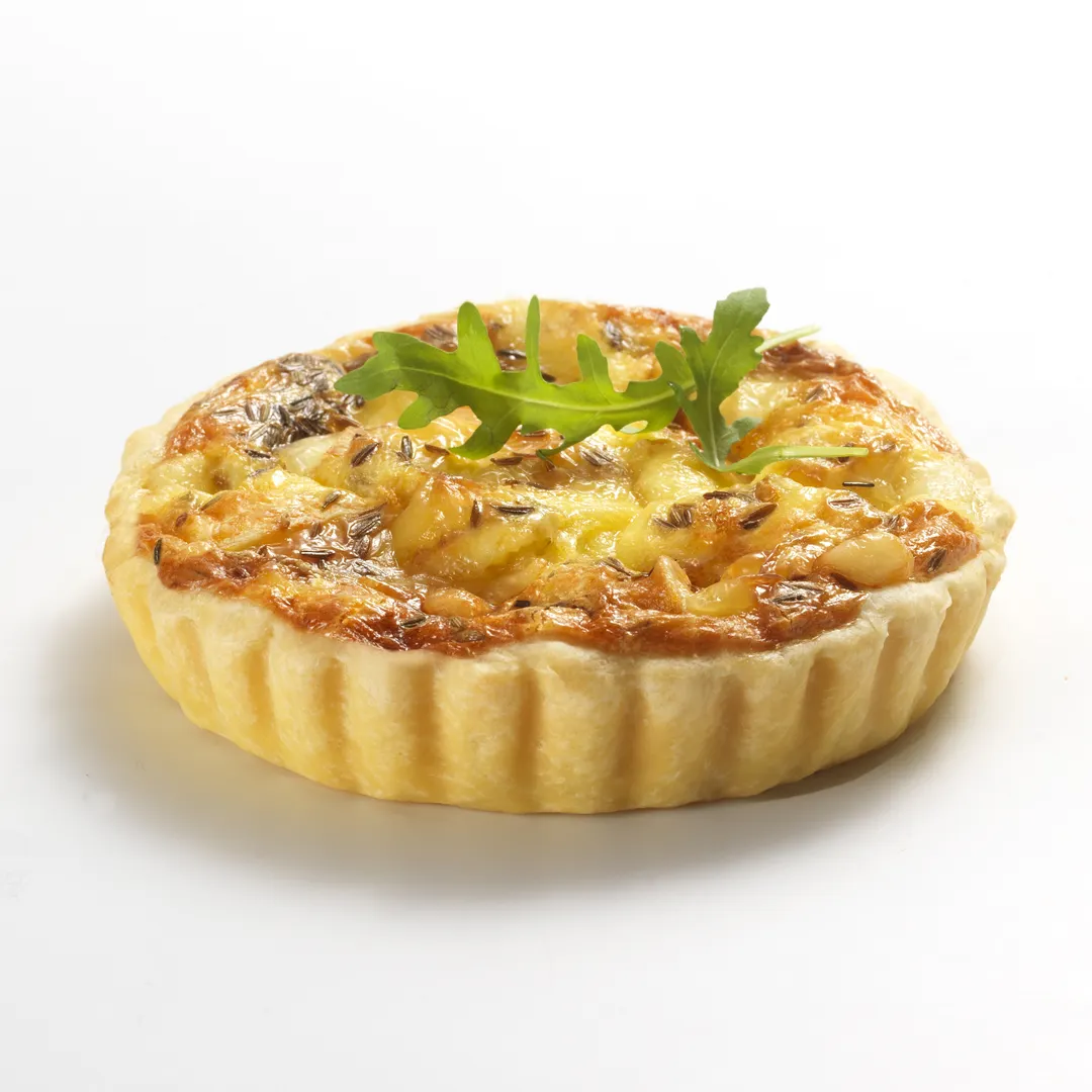 Louis Tellier 293470 Gobel Tartlet Mold, 4" Dia x 3/4" H, Round Non‑Stick Pan, Removable Bottom
