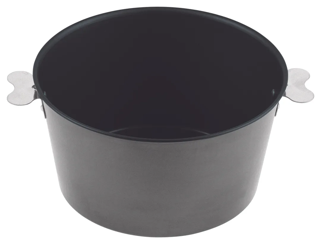 Louis Tellier 412620 Obsidian Charlotte Mold, 7" Diameter x 4" Height, Non-Stick Presentation Tool