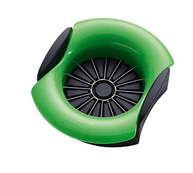 Louis Tellier 504471602 Triangle Apple Slicer/Corer, 16-Piece Commercial Fruit & Vegetable Cutter