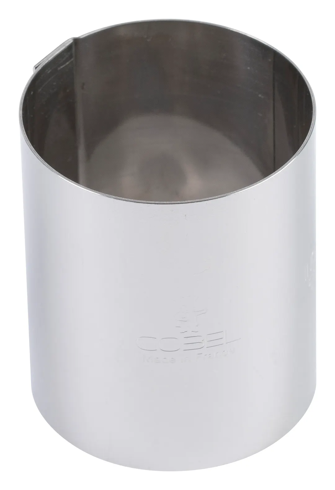 Louis Tellier 864950 Ice Cream Cake Ring 8.66" Dia x 2.36" H 0.10" Thick Round Stainless Steel