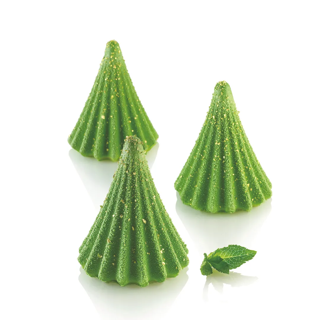 Louis Tellier ASTRO95 Mold, 2.63"×3.12", 8 × 3.21 oz, -76°F–+446°F Oven/MW, Freezer, Dishwasher Safe