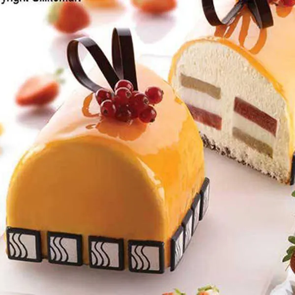 Louis Tellier BUCHE1 Buche Mold 44 oz -76°F To +446°F Oven Safe Freezer Proof Dishwasher Safe