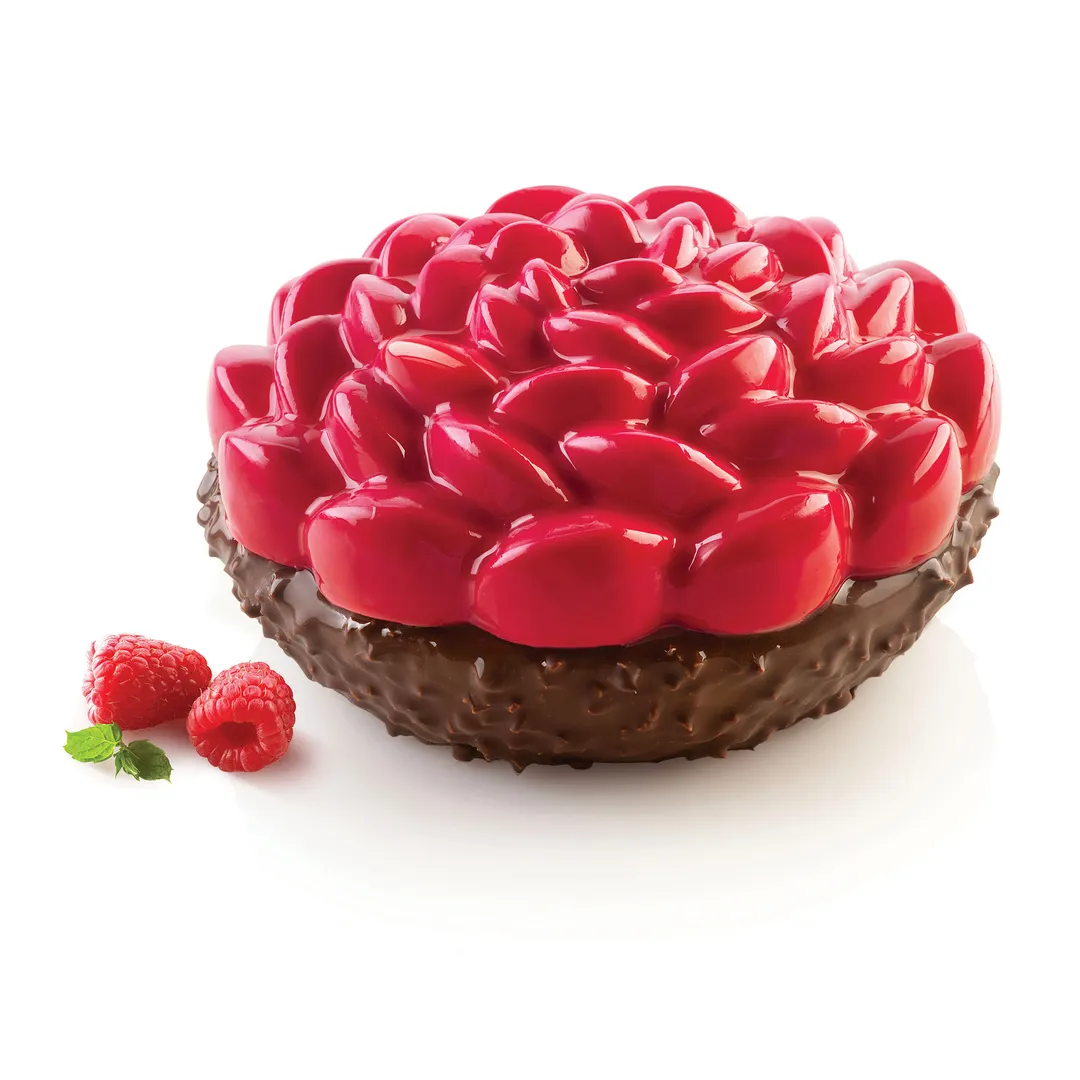 Louis Tellier KITFLEUR1085 Fluer Kit 6.29" Dia x 3.14" H 20.28oz White Freezer/Blast -76°F to +446°F