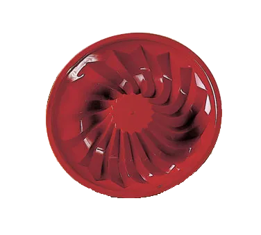 Louis Tellier SFT224 Savarin Mold, 9-1/2" Dia x 2-3/8" H, Food‑Grade Silicone, Non‑Stick Coated