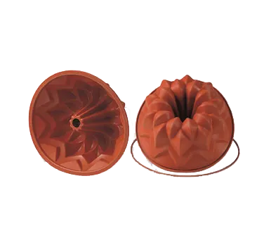 Louis Tellier SFT600 Silicone Mold, 9-7/16" Dia x 4" H, Food‑Grade Non‑Toxic Non‑Stick Coated