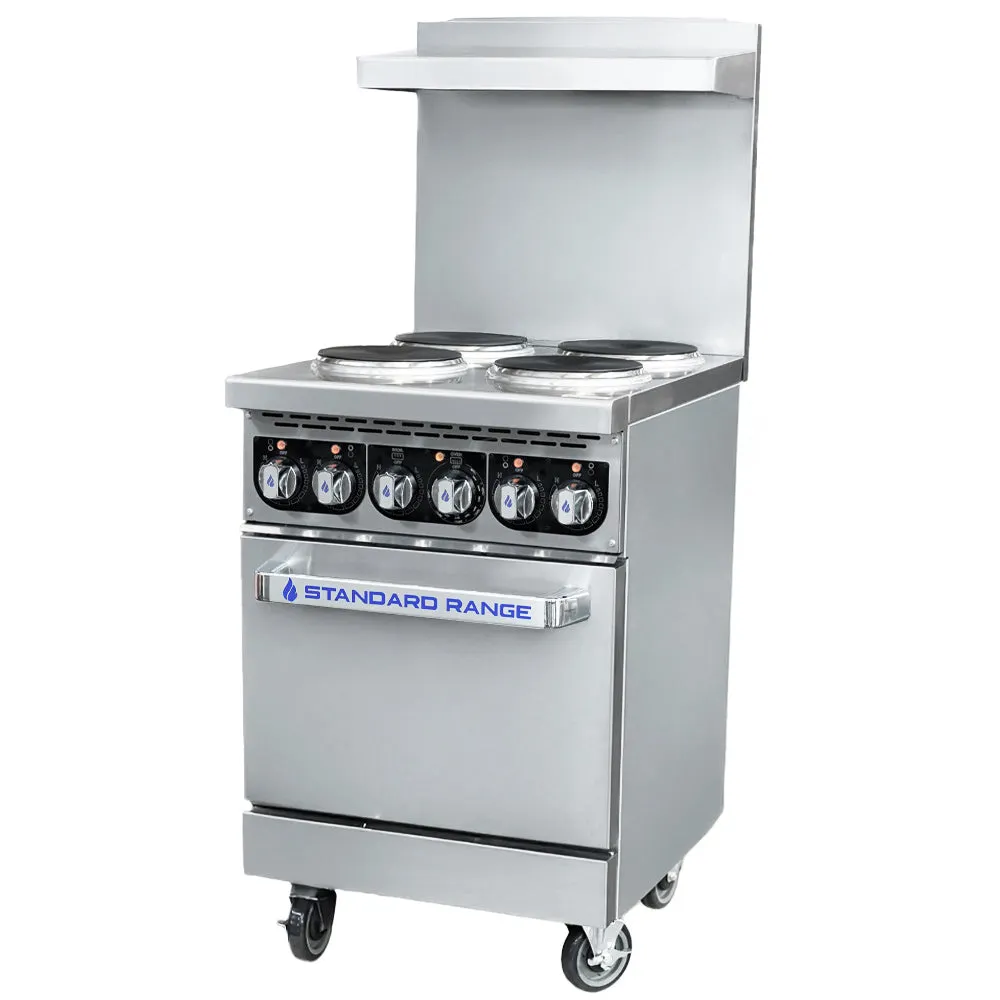 Standard Range SR-ER24-208 Electric 24" Restaurant Range
