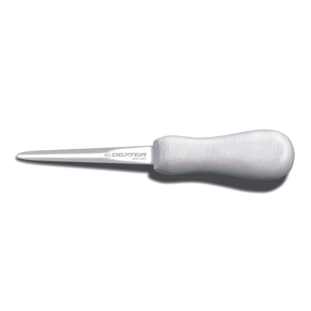 Dexter 10463 Sani‑Safe Oyster Knife, 4" Boston Blade, High‑Carbon, Non‑Slip Handle, NSF