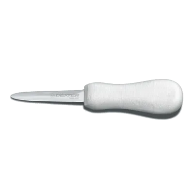 Dexter 10863 Sani‑Safe Oyster Knife, 3" Blade, Carbon Steel, Polypropylene Handle, NSF