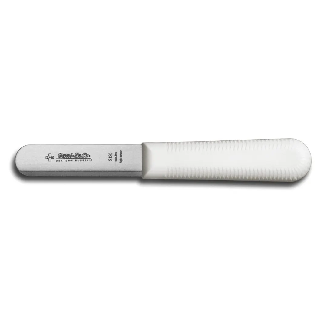 Dexter 11073 Sani‑Safe Poultry Pinner Boning Knife, 2½" Blade, Stainless Steel, White Handle