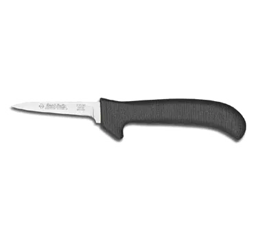 Dexter 11193B Deboning Knife, 3.25" Blade, High‑Carbon Stainless Steel, Black Polypropylene Handle