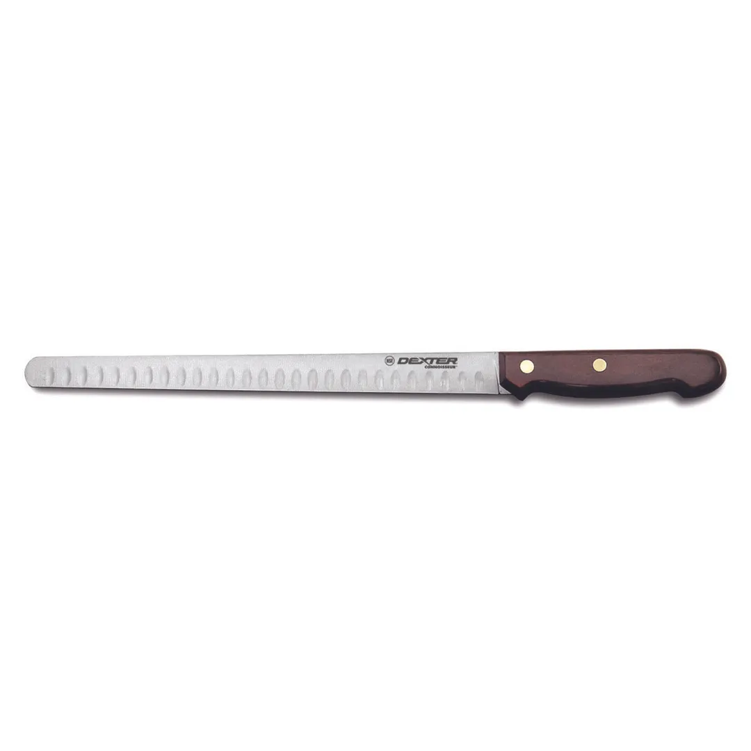 Dexter 13022 Roast Slicer, 10" High‑Carbon Steel Knife, Wood Handle, NSF, Made in USA