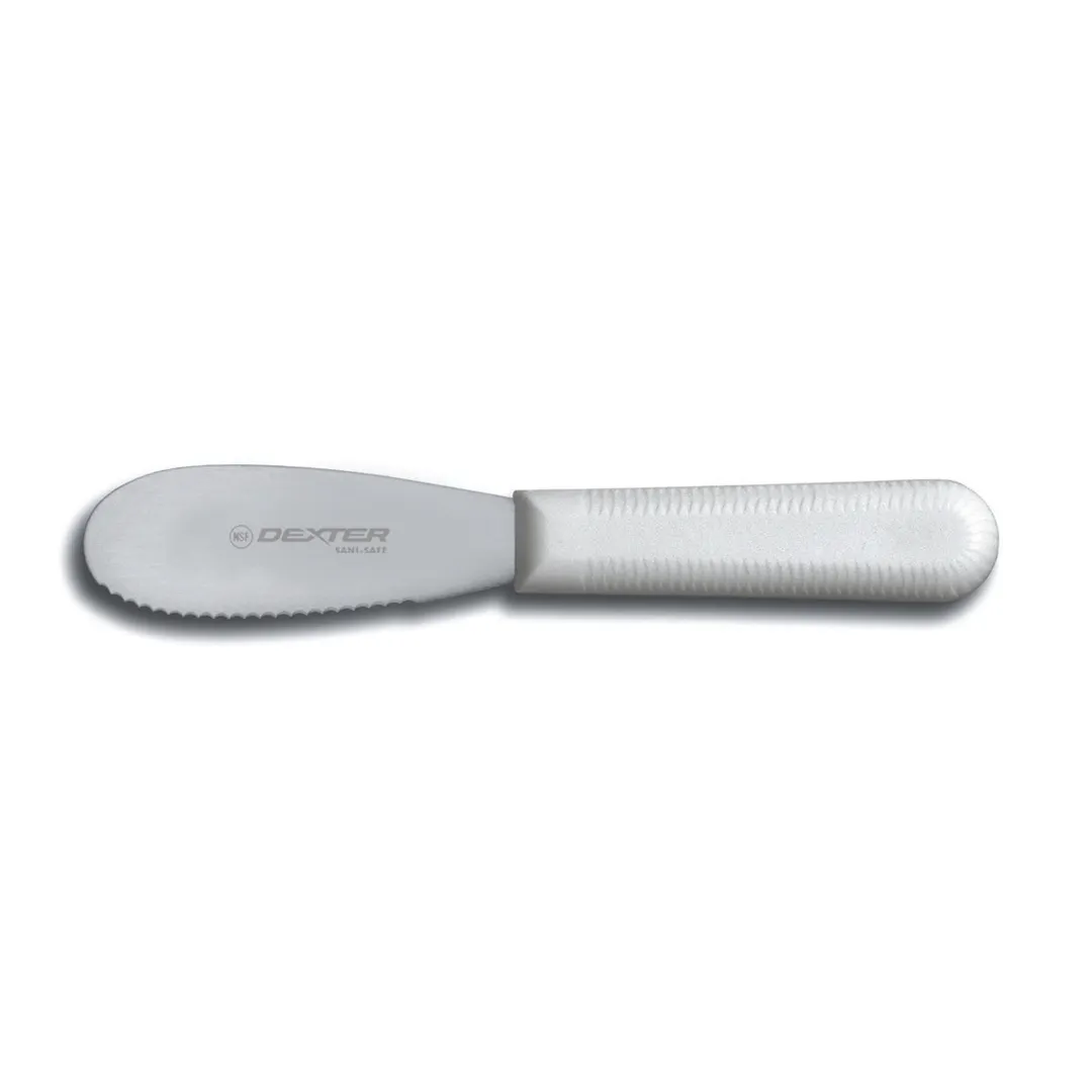 Dexter 18213R Sani‑Safe Sandwich Spreader, 3½" Stainless Steel Blade, Red Handle, NSF