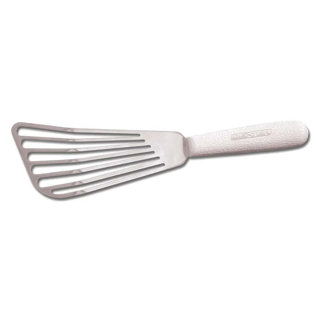 Dexter 19673 Slotted Turner, 6½" x 3" Stainless Blade, Plastic/Poly Handle, NSF, USA Made