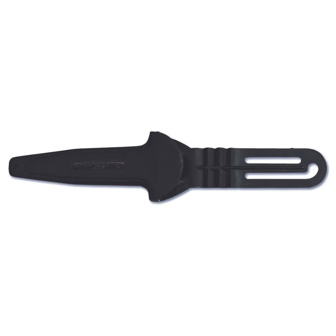 Dexter 20460 Belt Sheath Knife Guard, 4" Black Utility Blade Cover, Belt‑Mountable, Made in USA