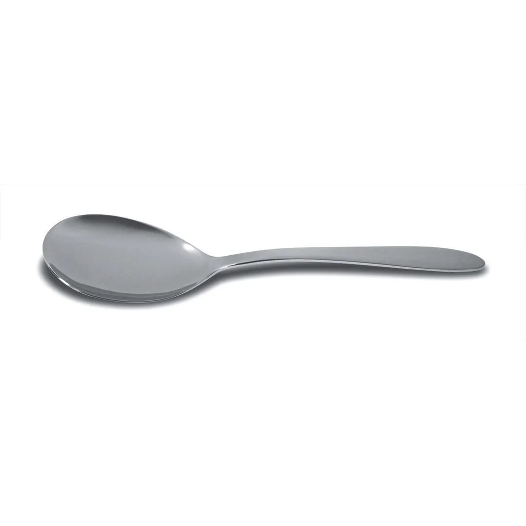 Dexter 31433 Basics® Fruit & Veg Serving Spoon, 9" Stainless Steel One‑Piece Non‑Insulated Handle