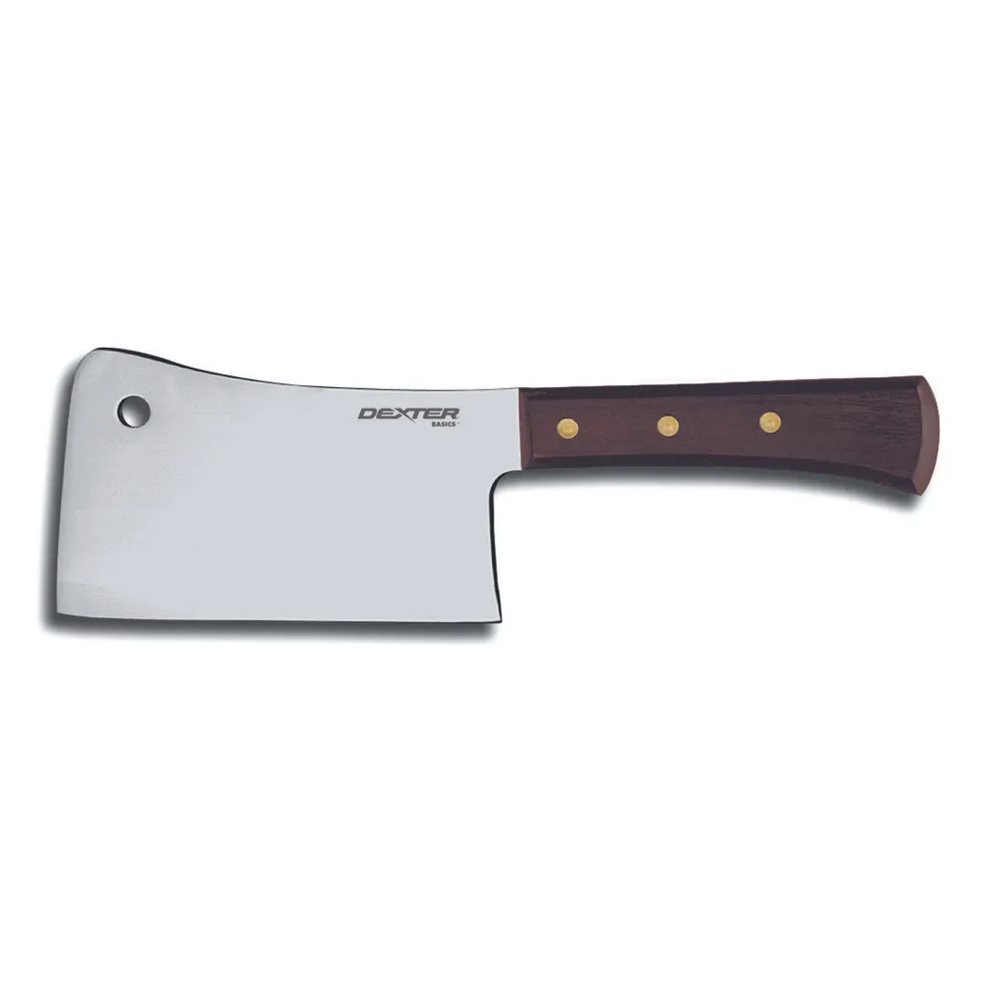 Dexter 32738 - 6" Stainless Steel Kitchen Cleaver Knife with Rosewood Wood Handle, Blade, Cutlery