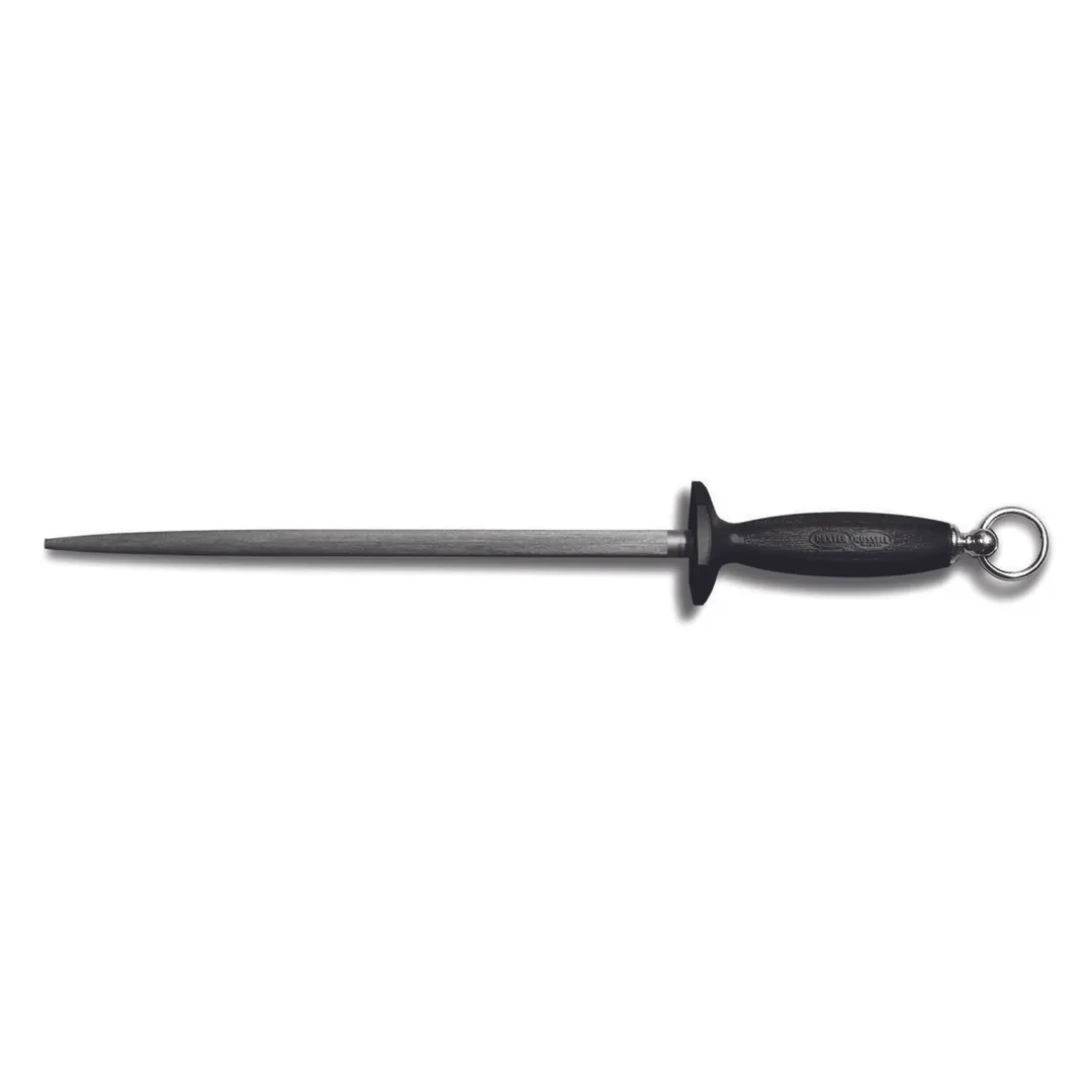 Dexter 7433 Chef Knife, 12" x 5/8" High‑Carbon Butcher Steel, Black Plastic Handle, Made In USA