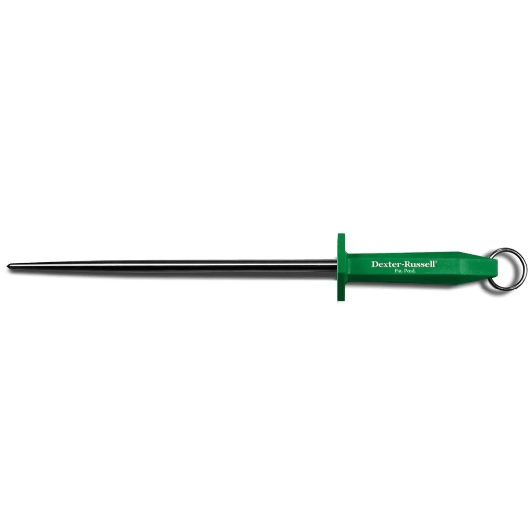 Dexter 7840 Traditional (NWSR-10) Sharpening Steel 10" Blade Plastic Handle with Hanging Ring