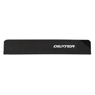 Dexter 83102 Knife Guard, 8-3/4" x 1-1/4", Narrow Black Plastic Blade Cover with Offset Cutout