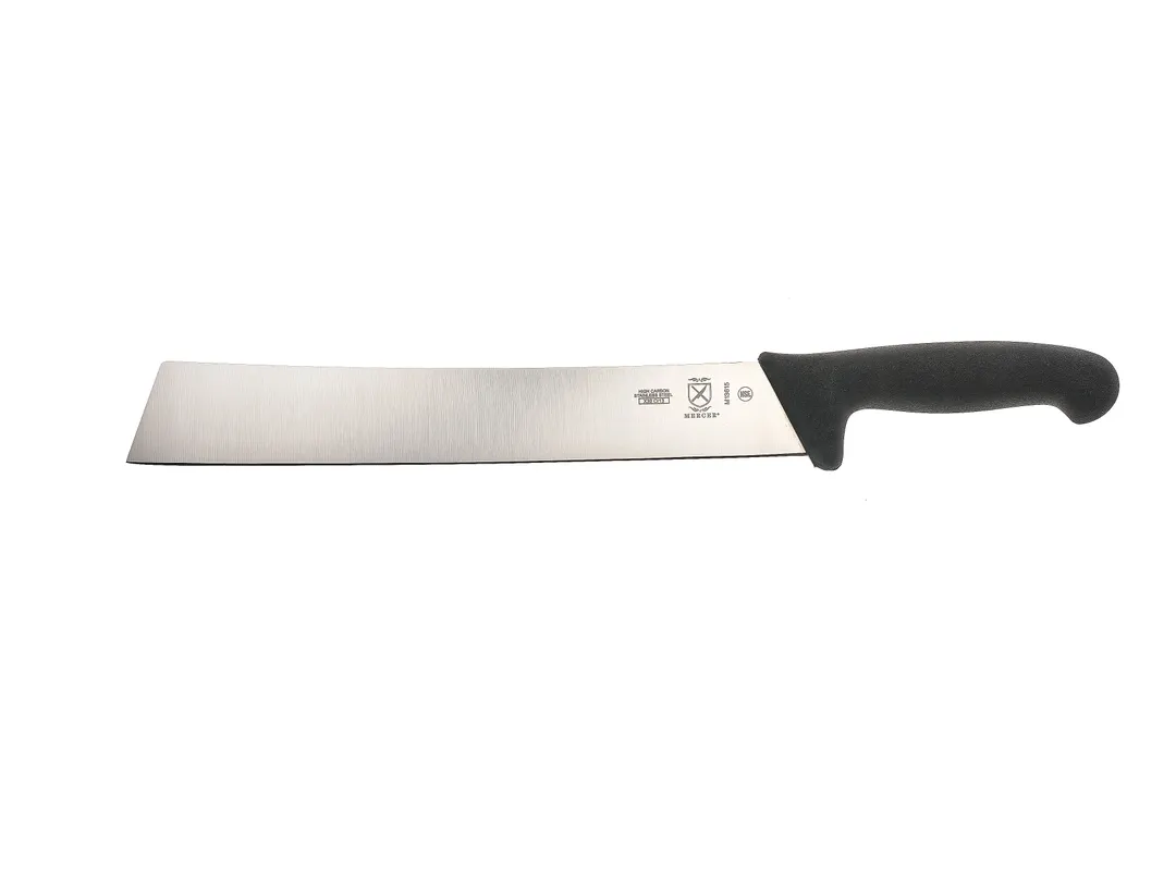 Mercer M13615 Watermelon Knife, 12" High Carbon Stainless Steel, Glass‑Reinforced Nylon Handle, NSF