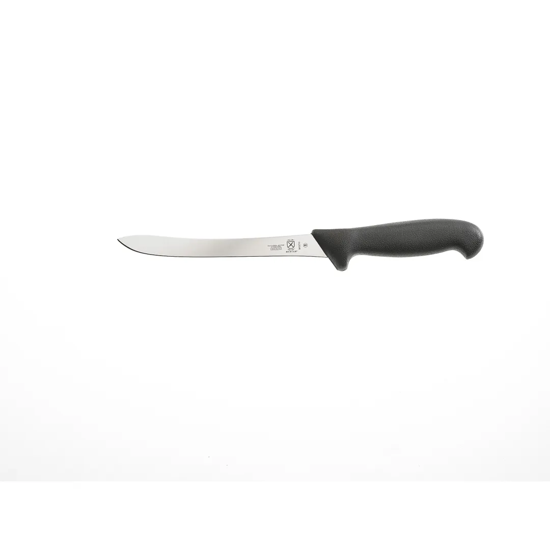 Mercer M13711 BPX Fillet Knife - 7-1/10" Semi-Flex Carbon Steel Blade, Nylon Handle, NSF