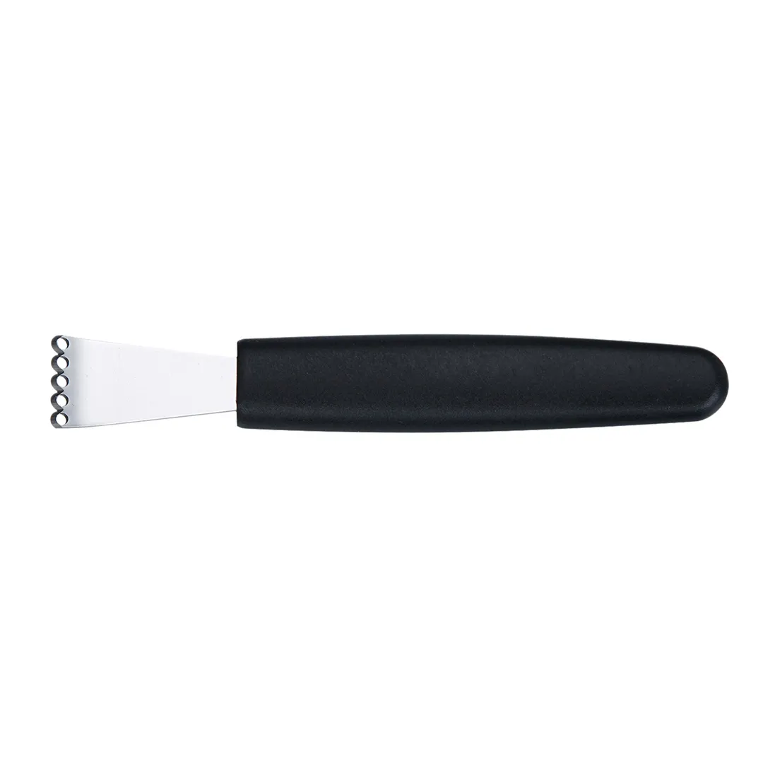 Mercer M15400 Citrus Zester, 5.5" High‑Carbon Japanese Steel Blade, Slip‑Resistant Handle, 5" Length