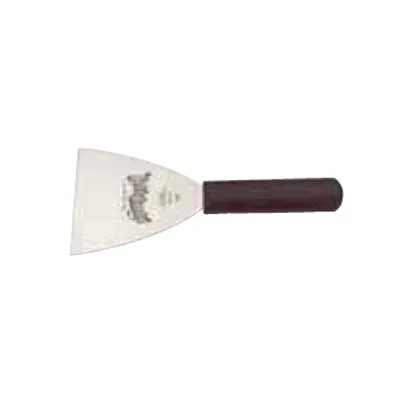 Mercer M18270 Hell's Handle Grill Scraper 4" x 4.5" Blade, 9.75" Steel Plastic Handle 450°F NSF