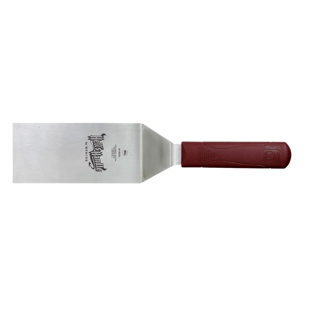Mercer M18320 Hell's Handle Turner, 6" x 3" Blade, 13.5", Steel, Plastic Handle, NSF