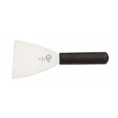 Mercer M18690 Grill Scraper, 4" Stainless Steel Blade, 9-1/4" Length, Plastic Handle, NSF Approved