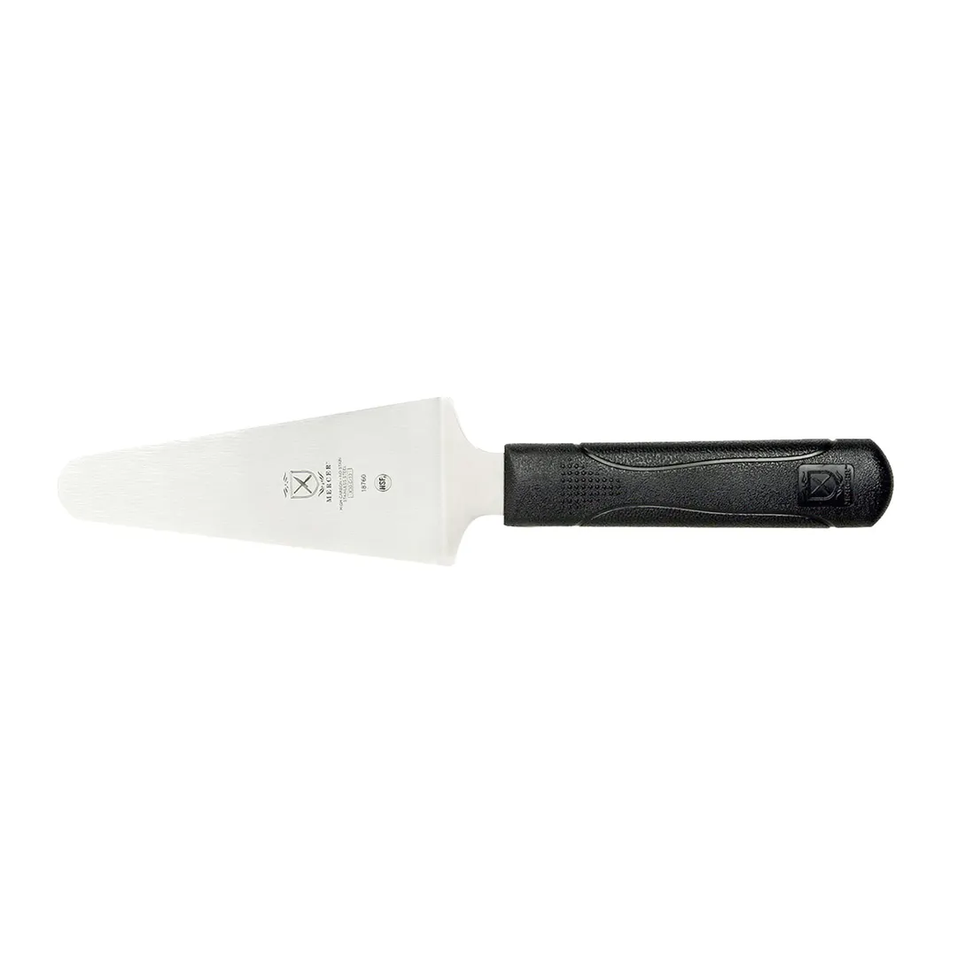 Mercer M18760 Pie Server, 5" X 2" Blade, 10.5" Length, Japanese Steel, Plastic Handle, Edge, NSF