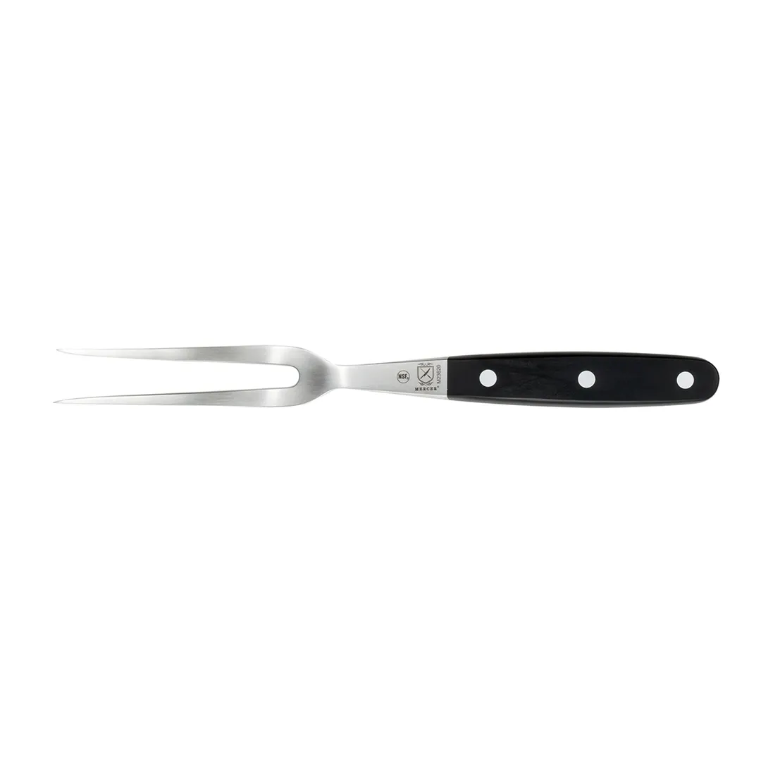 Mercer M23620 Renaissance Carving Fork 6" Blade 10" Overall Stainless Steel Delrin Handle - NSF