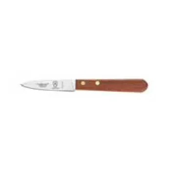 Mercer M26000 Praxis Paring Knife, 3" Spear‑Point, High‑Carbon Steel Blade, Rosewood Wood Handle