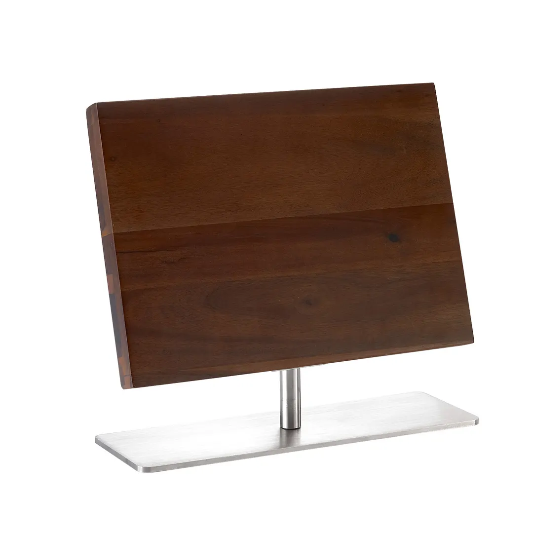 Mercer Culinary マグネットナイフスタンド M30725 Mercer M30725 Magnetic Knife Holder Stand, Acacia Wood Base