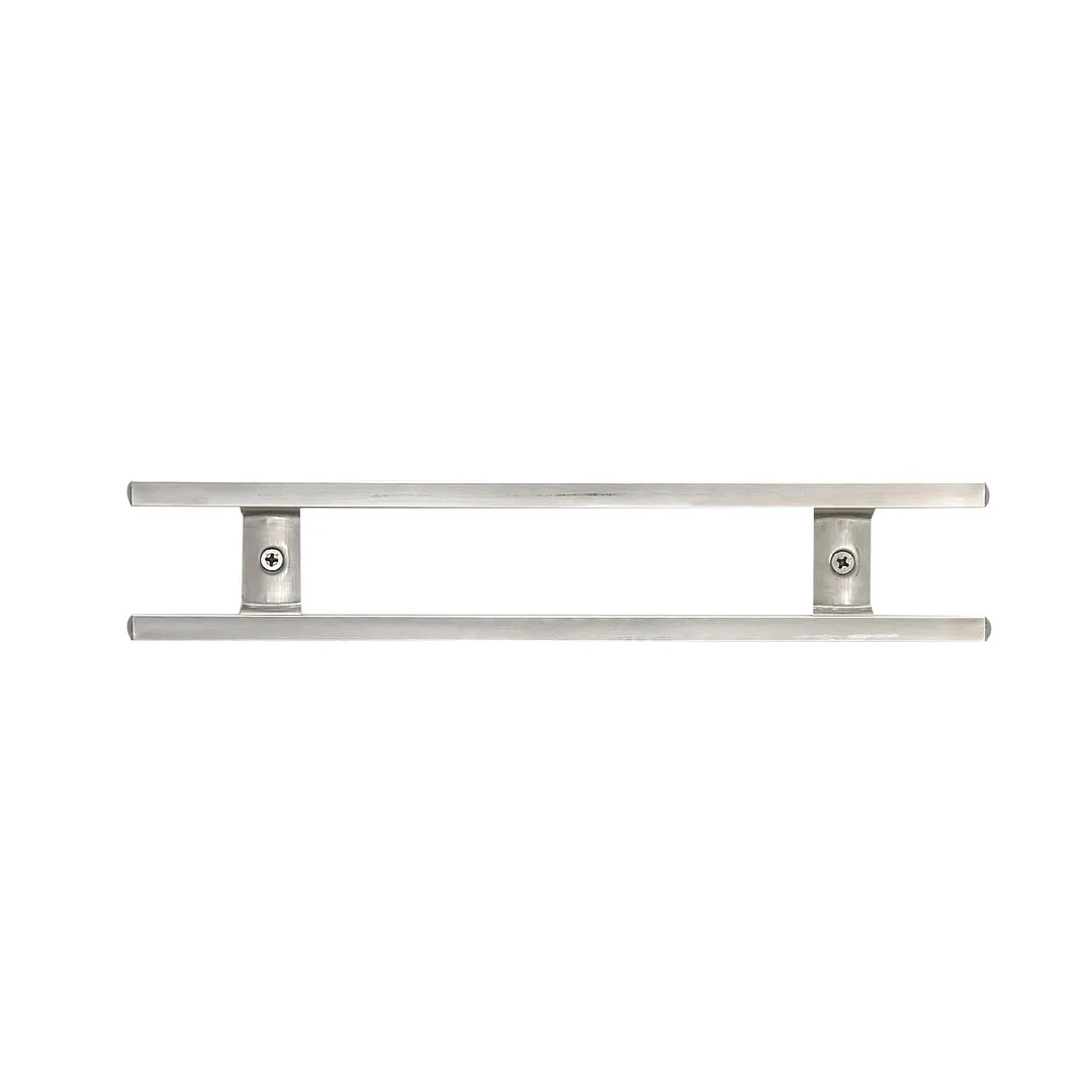 Mercer M30750 Magnetic Knife Holder – 12" Magnetic Bars With Six Stainless Steel Hooks, Satin