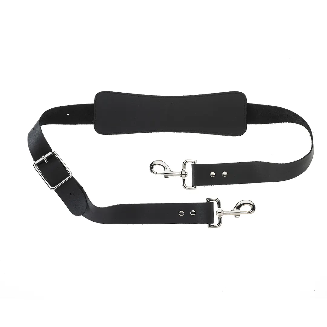 Mercer M30932STR Adjustable Leather Strap for Barfly M30931 Mixology Gear Bag, Black Leather