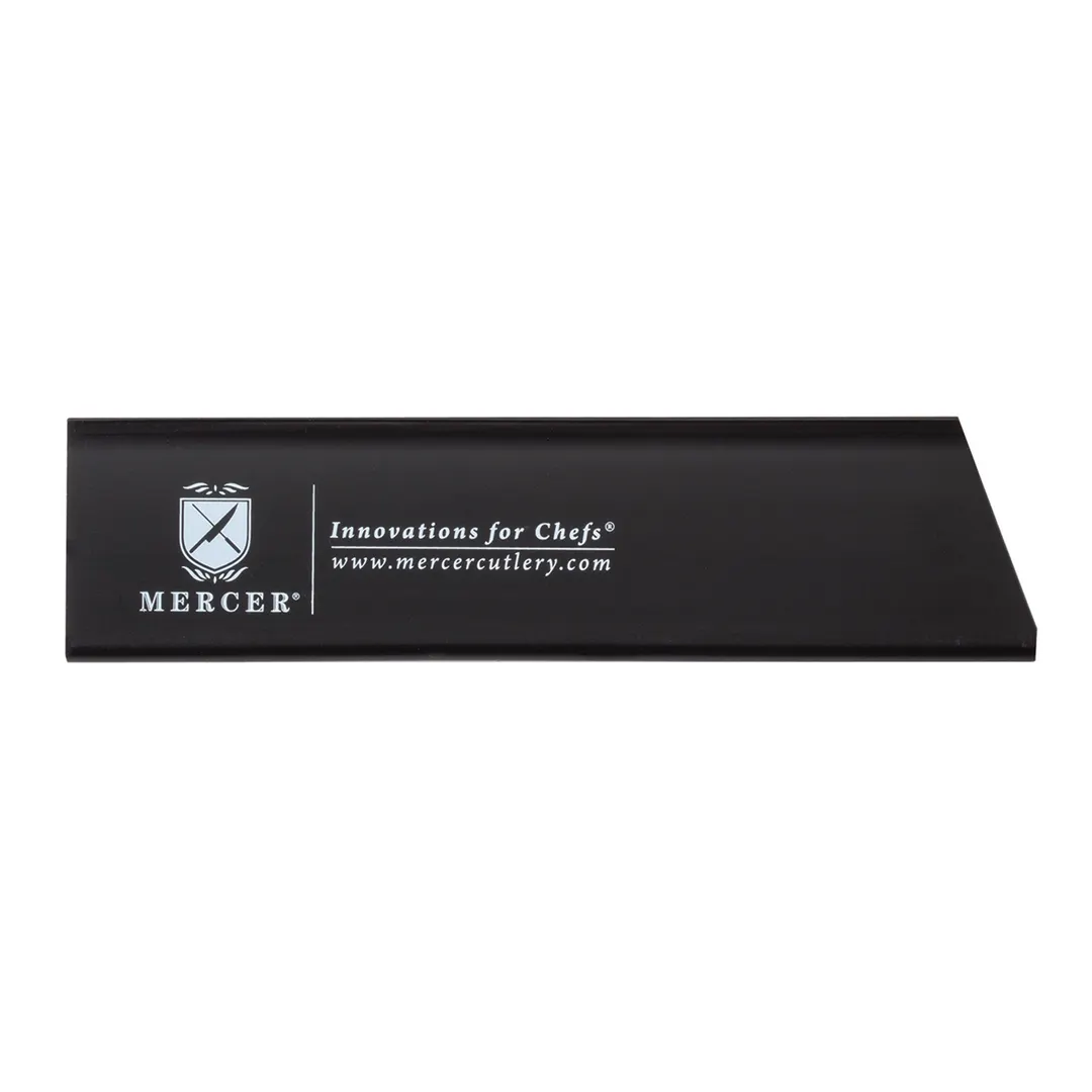Mercer M33113P Knife Guard – 8" x 2" Polypropylene Blade Cover, Black, Fits 7"-8" Chef-Style Knives