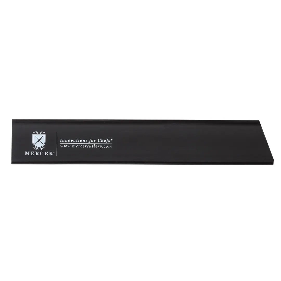 Mercer M33114P Knife Guard, 12" x 2" Polypropylene Blade Cover, Black, Fits 11"-12" Gyuto Knives