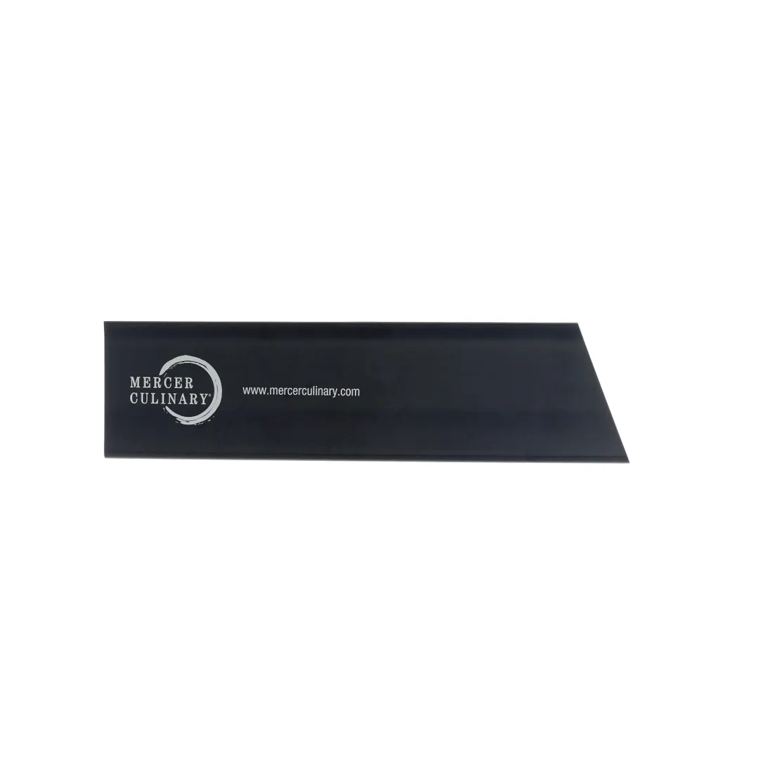 Mercer M33124P Knife Guard 9.5" x 2.5" Polypropylene Cover Black Fits 8" Boning/Butcher Knives