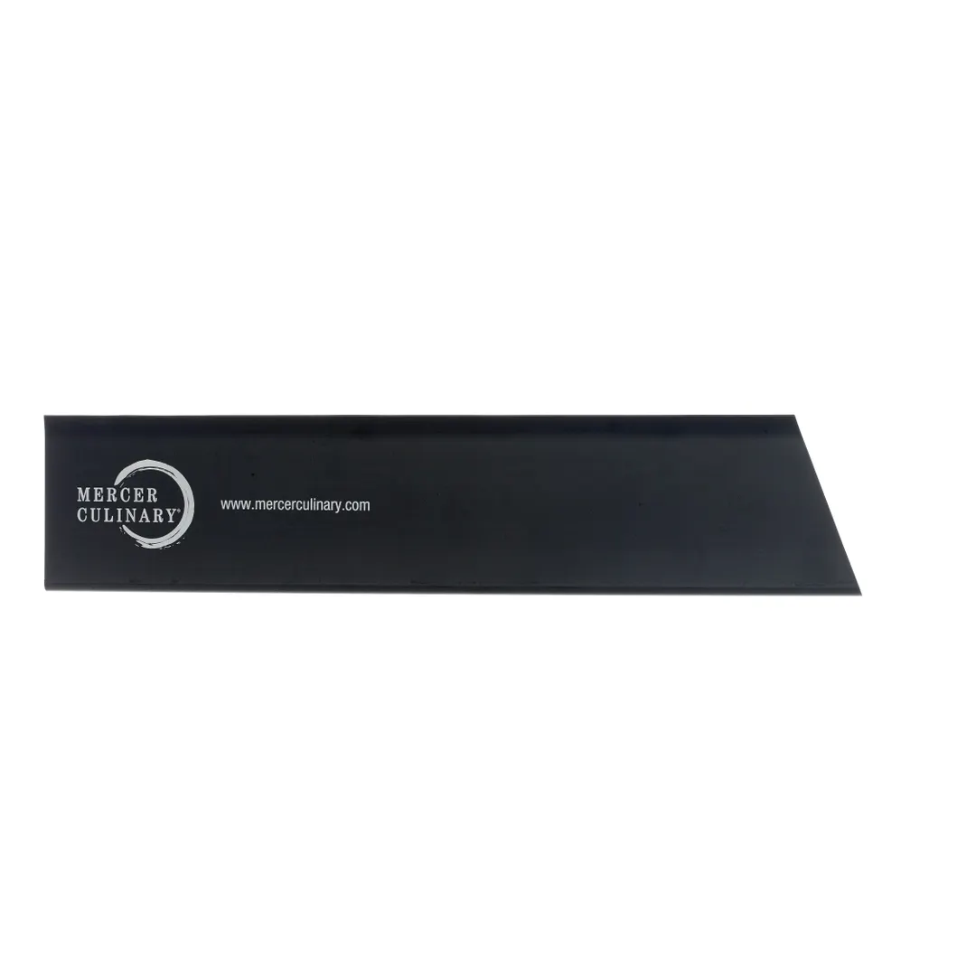 Mercer M33125P Knife Guard – 11.5" x 2.5" Polypropylene Blade Cover, Black, Fits 10" Boning Knives