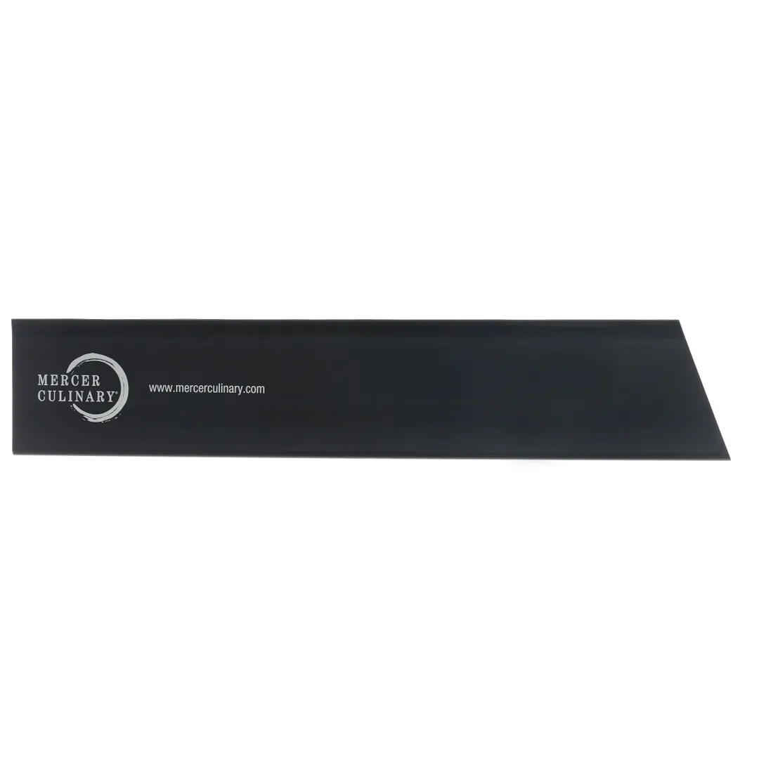 Mercer M33126P Knife Guard, 12.5" x 2.5" Black Polypropylene Cover for 11-12" Chef Knives