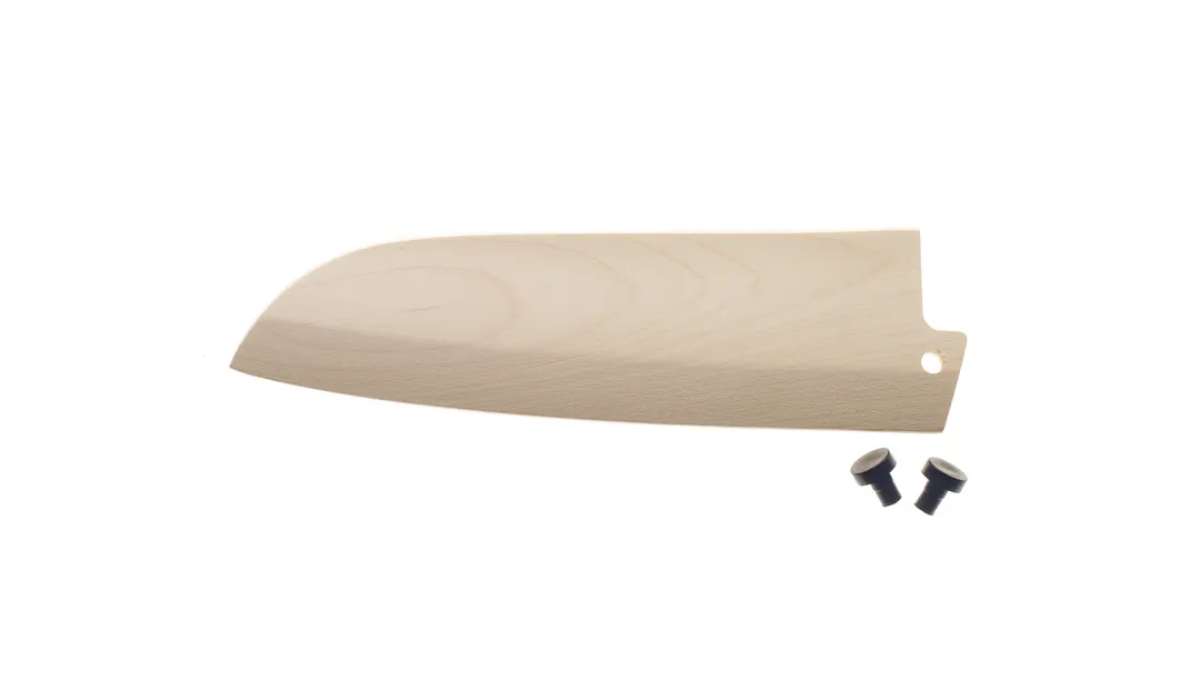 Mercer M33132BIR Wood Guard, 7" Cover for MX3, ZuM, Renaissance & Genesis 7" Santoku Knives