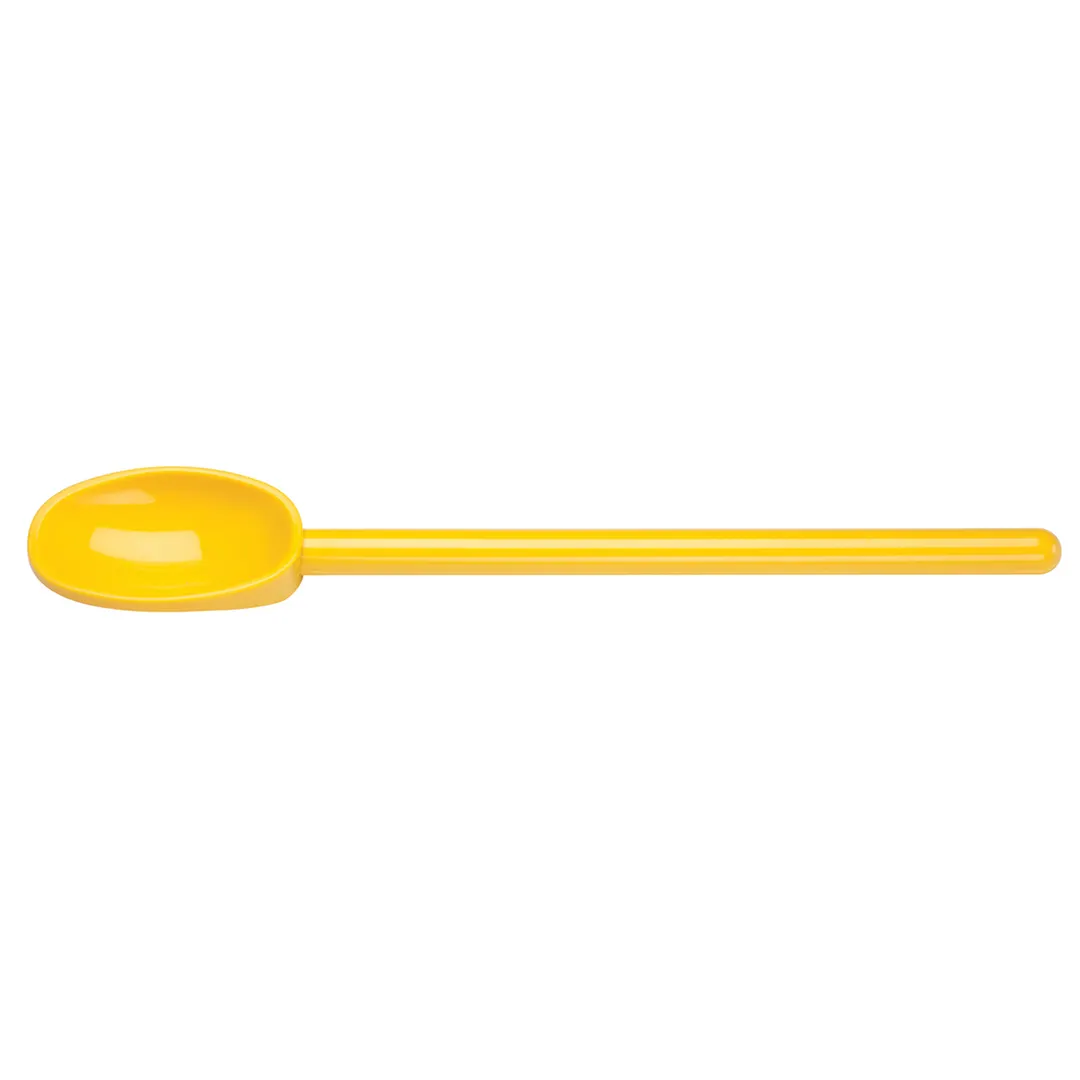 Mercer M33182YL Hell’s Tools Mixing Spoon, 11-7/8" Yellow Nylon Insulated Handle, 430°F, NSF Spoon
