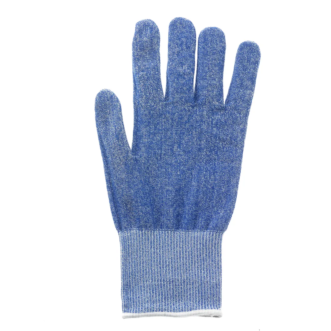 Mercer M33416BLL Cut‑Resistant Glove, Large, Polyethylene, Blue/White Cuff, FDA Approved, ANSI A4