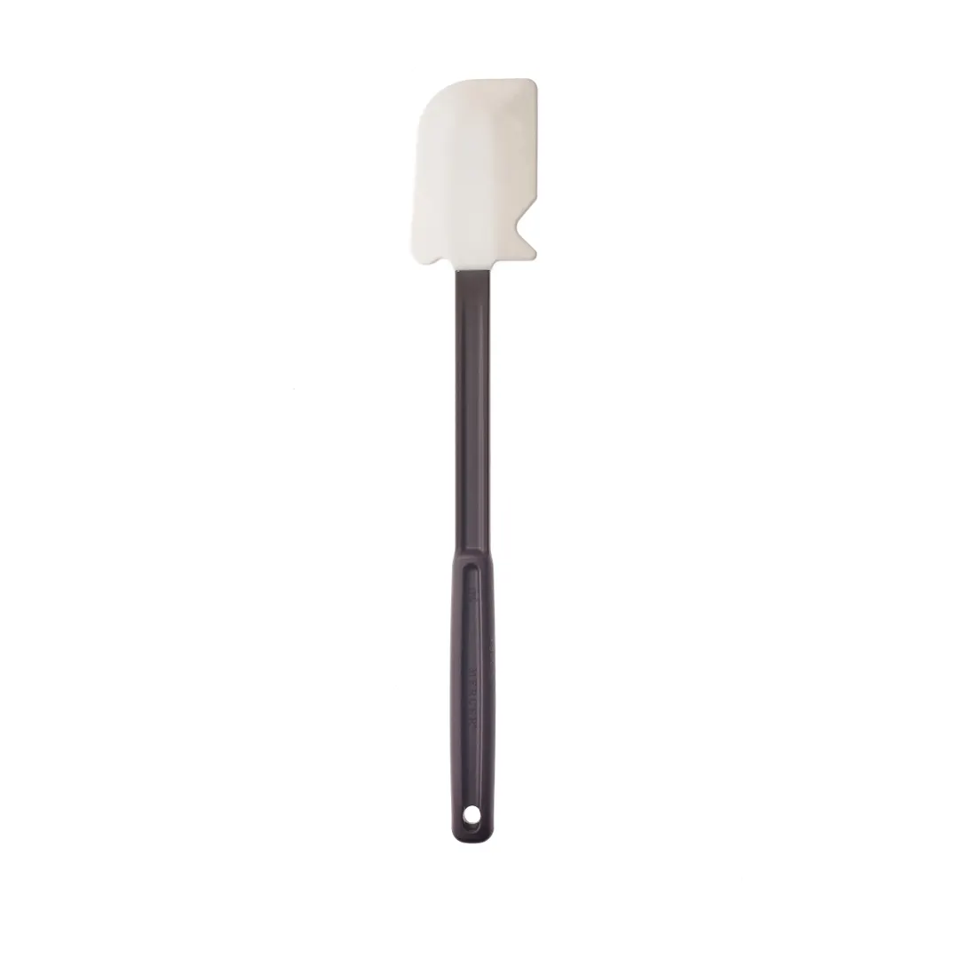 Mercer M35114 Hell's Tools Scraper, 16" White Silicone Blade 500°F, Red Nylon Handle with Hook, NSF