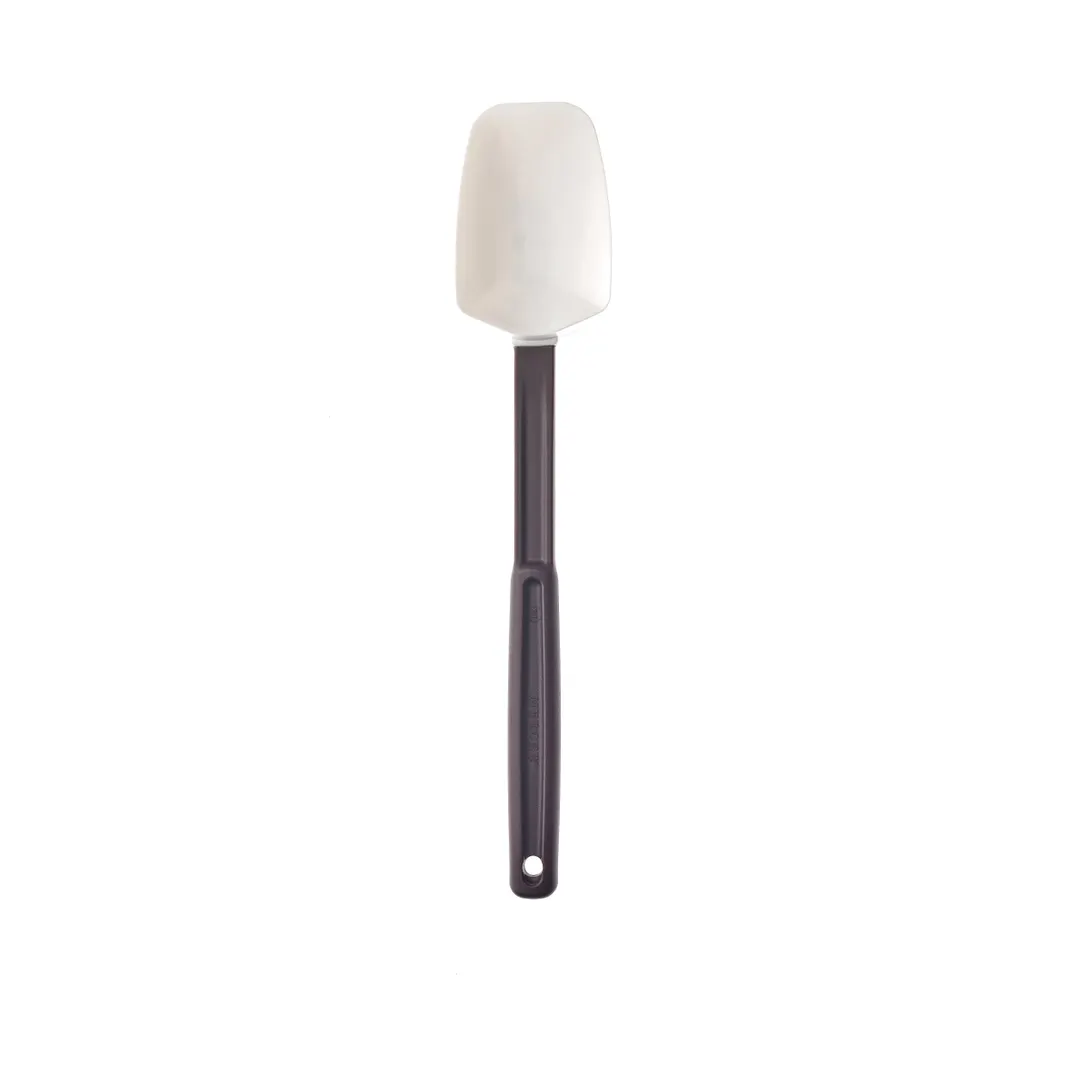 Mercer M35116 Spoon Scraper, 14" Length, White, Red Handle, Silicone Blade 500°F Heat‑Resistant, NSF