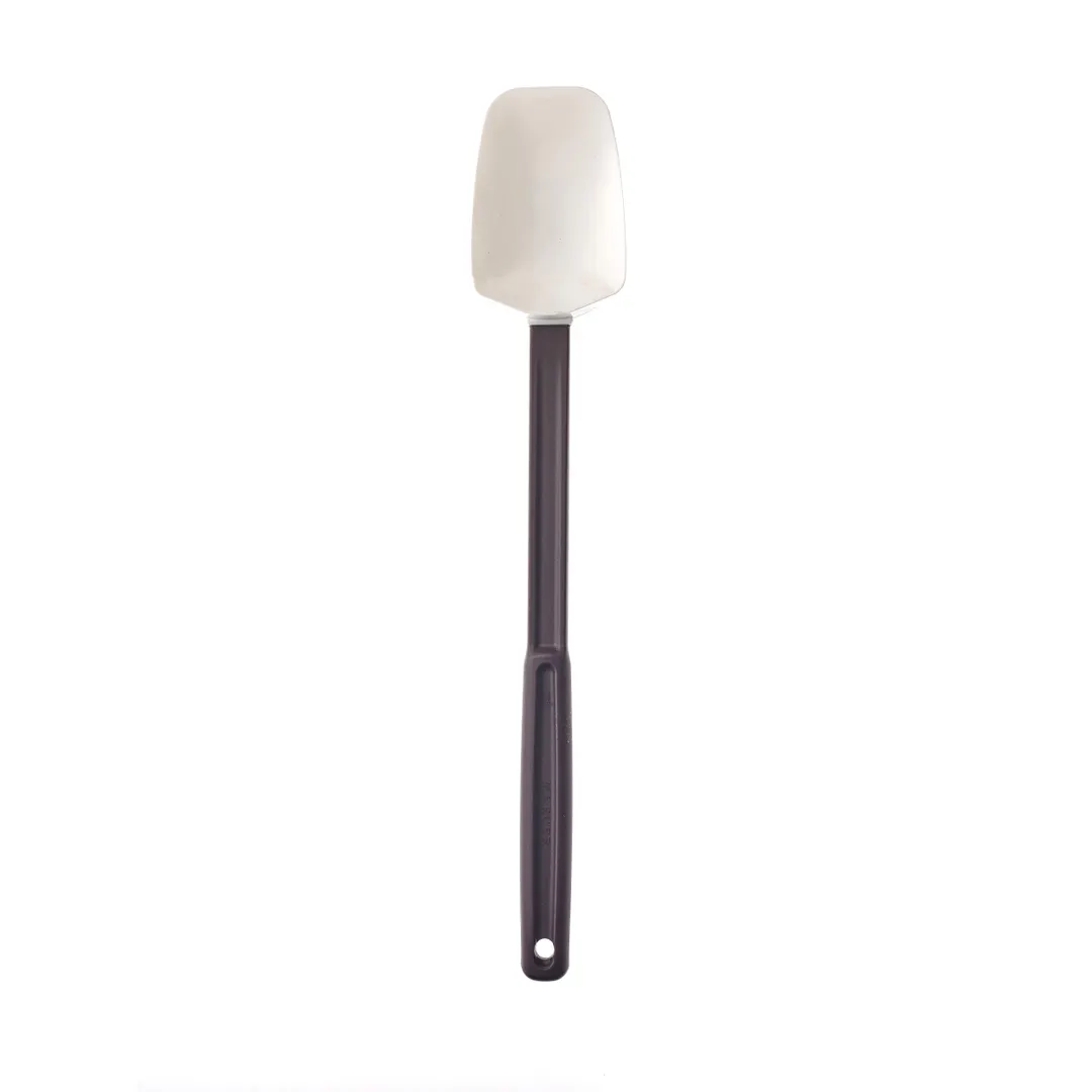 Mercer M35117 Hell’s Tools Spoon Scraper, 16.3" White, Red Nylon Handle, Silicone Blade, NSF