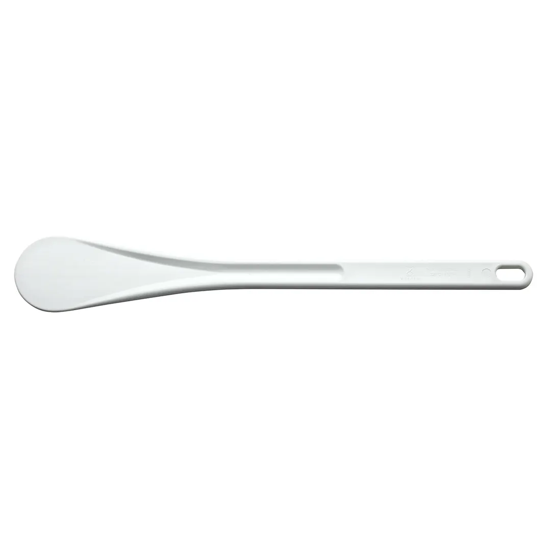 Mercer M35122 Spootensil Spoonula, 13.75" White Nylon Blade, Impact‑Resistant, 430°F, NSF