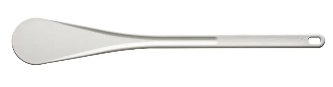 Mercer M35125 Spoonula, 19-3/4" Nylon Blade, White Handle, NSF-Listed, 18"-20" Length
