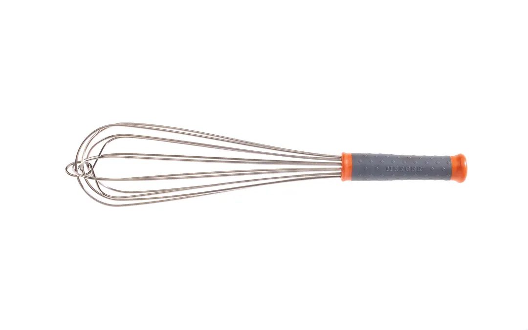 Mercer M35212 14" French Whip, 18-8 Steel Wire NSF, Nylon Handle with Color-Coded Ends Integral Loop