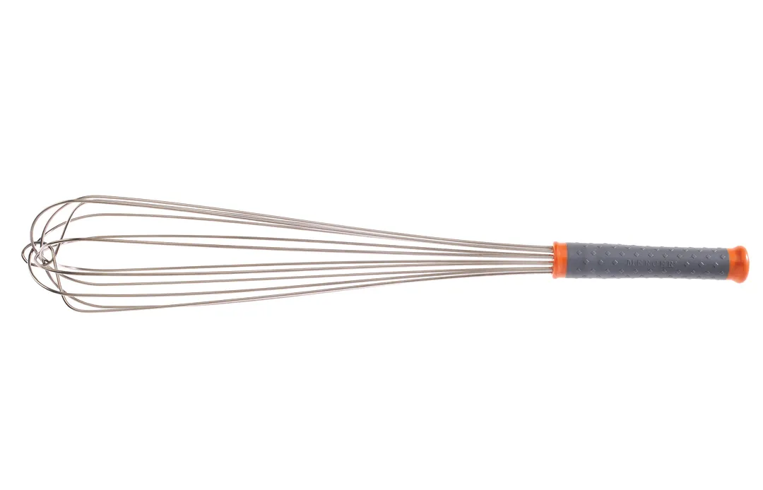 Mercer M35215 French Whip - 20" 18-8 Steel Wire, Nylon Handle with Color-Coded Ends, Loop, NSF